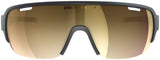 POC Do Half Blade Sunglasses Uranium Black Violet/GoldMirror Lens