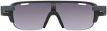 POC Do Half Blade Sunglasses Uranium Black Violet/GoldMirror Lens