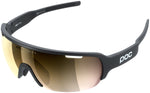 POC Do Half Blade Sunglasses Uranium Black Violet/GoldMirror Lens