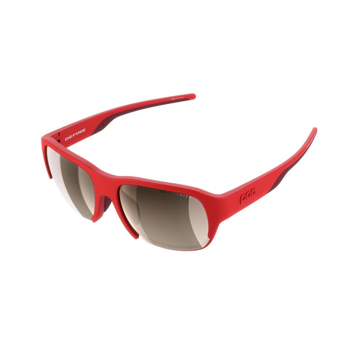 POC Define Sunglasses Pri SMane Red Brown/SilverMirror Lens