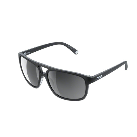 POC Will Sunglasses Uranium Black Translucent GRAY Mirror Lens