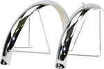 Wald Balloon 962 Fender Set 26x2.0 2.125 Wheel Chrome