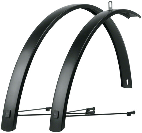 SKS Edge AL 46 Aluminum Fender Set Black 700 x 2535