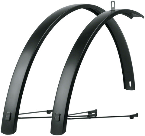 SKS Edge AL Aluminum Fender Set 56mm 700x50 Black