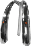 Velo Orange Zeppelin 700c x 52 Fender Set Polished Silver (700c x 35 42)