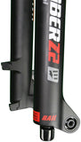 Marzocchi Bomber Z2 E-Optimized Suspension Fork - 27.5 140mm Rail Damper