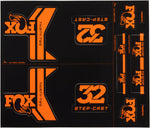 FOX Decal Kit for 32 StepCast Forks Orange