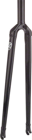 All City 1 Track Fork Straight Blade Black