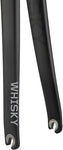 WHISKY No.7 RD Fork QR 1.5 Tapered Carbon Steerer Rim Brake MatteBlack