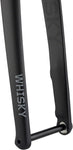 WHISKY No.9 CX Flat Mount Fork 12mm ThruA XLe 1.5 Tapered CarbonSteerer