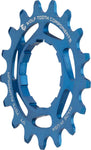 Wolf Tooth Single Speed Aluminum Cog 17T Compatible with 3/32 Chains Blue