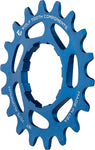 Wolf Tooth Single Speed Aluminum Cog 18T Compatible with 3/32 Chains Blue