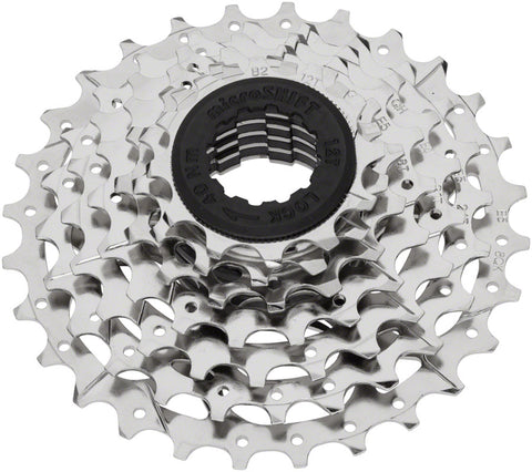 microSHIFT H07 Cassette 7 Speed 1228t Silver Nickel Plated