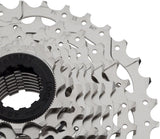 microSHIFT H09 Cassette 9 Speed 1225t Silver Nickel Plated