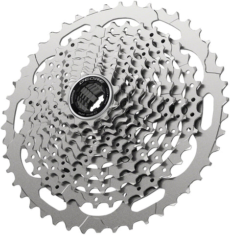 Shimano Deore CS-M4100-10 Cassette - 10-Speed 11-46t Silver