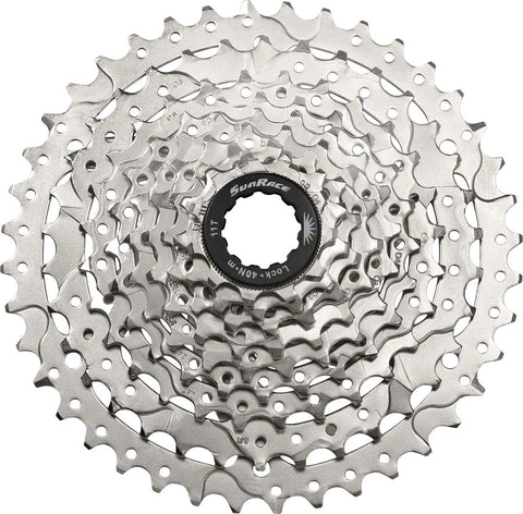 SunRace M9 Cassette 9 Speed 1140t Silver