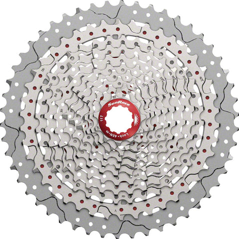 SunRace MX8 Cassette 11 Speed 1150t Silver