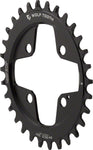 Wolf Tooth Elliptical 64 BCD Chainring 30t 64 BCD 4Bolt DropStop Black