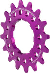 Wolf Tooth Single Speed Aluminum Cog 16T Compatible with 3/32 chains Purple