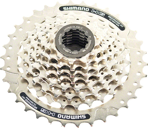 Shimano CSHG41 Cassette 8 Speed 1134t Silver Mega Range