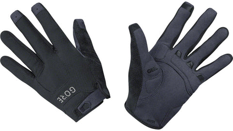 GORE® C5 Trail Gloves - Black Full Finger Small