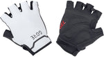 GORE® C5 Short Gloves - Black/White Short Finger Small