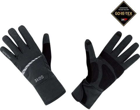 GORE C5 GORETEX Gloves Black Full Finger