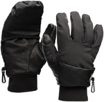 Black Diamond Wind Hood Softshell Gloves - Smoke Full Finger Medium