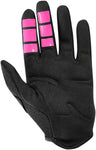 Fox Racing Kids Dirtpaw Gloves - Black/Pink Full Finger Children's K-Small