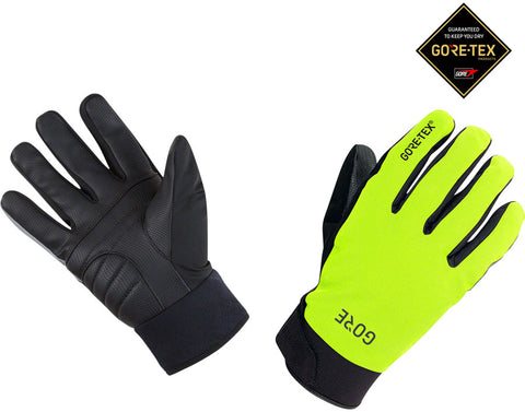 GORE C5 GORETEX Thermo Gloves Neon Yellow/Black