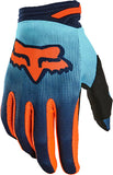 Fox Racing 180 Oktiv Gloves Aqua Full Finger Men's