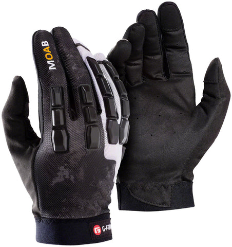 G-Form Moab Trail Full Finger Gloves Black/White M Pair