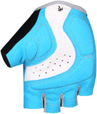 Pedal Palms Polka 2 Gloves - Multi-Color Short Finger Large