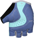 Pedal Palms Zig Zag Gloves - Multi-Color Short Finger Large