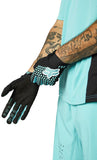 Fox Racing Defend Glove - Teal Full Finger Large