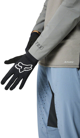 Fox Racing Flexair Glove - Black Full Finger Medium