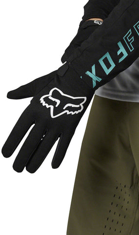 Fox Racing Defend Youth Glove - Black Full Finger Large