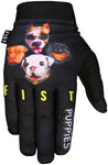 Fist Handwear Puppies Make Me Happy Glove - Multi-Color Full Finger Medium