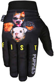 Fist Handwear Puppies Make Me Happy Glove - Multi-Color Full Finger Small