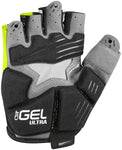 Garneau Air Gel Ultra Gloves Bright Yellow Short Finger Men's