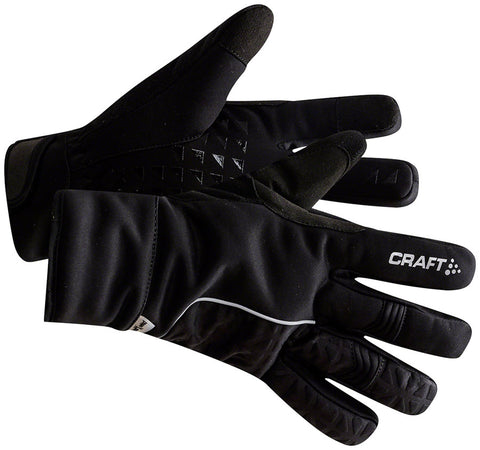 Craft Siberian 2.0 Gloves - Black Full Finger X-Small