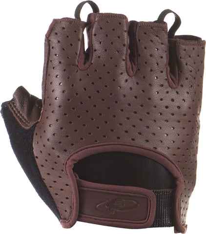 Lizard Skins Aramus Classic Gloves Brown Short Finger