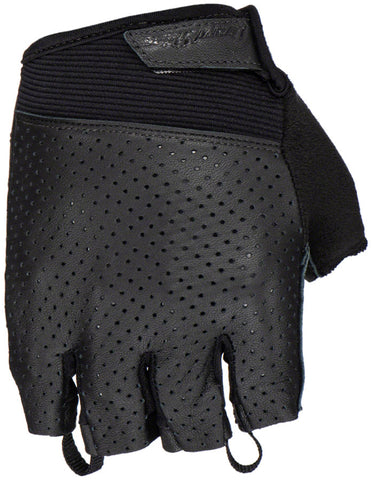 Lizard Skins Aramus Classic Gloves - Jet Black Short Finger Small