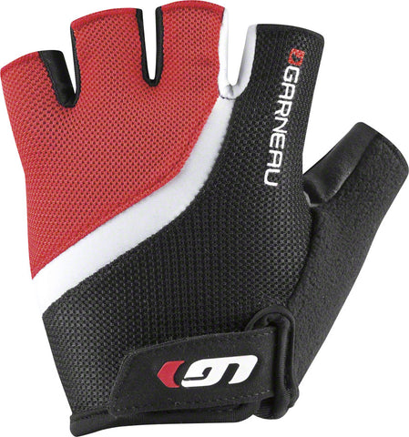 Garneau Biogel RXV Gloves Ginger Red/Black Short Finger Men's