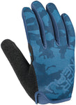 Garneau Ditch Gloves Half Moon Blue Full Finger WoMen's