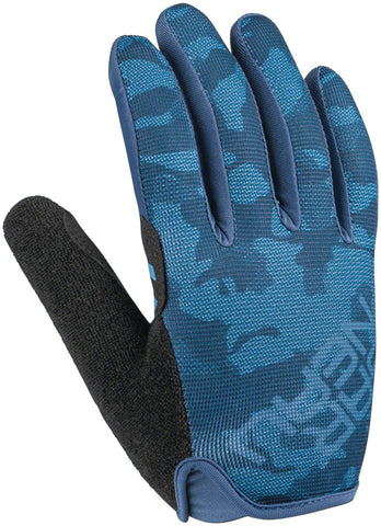 Garneau Ditch Gloves Half Moon Blue Full Finger WoMen's