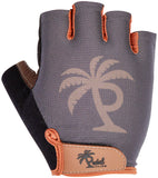 Pedal Palms Palmer Gloves GRAY/Tan Short Finger