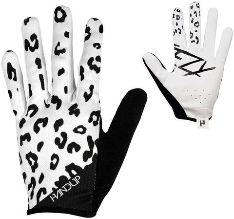 Handup Most Days Glove White Leopard Full Finger X XLarge