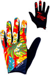 Handup Most Days Glove Red Floral Full Finger X XLarge