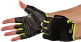 Bellwether Gel Supreme Gloves HiVis Yellow Short Finger Men's